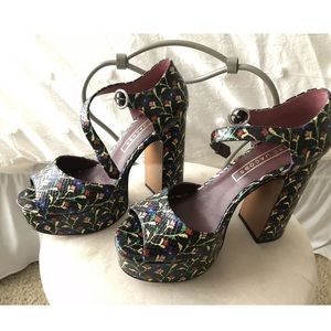🦋 NWOT Marc Jacobs Sky Platform Tulip Sandal EU 39